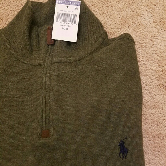 Ralph Lauren 1/2 zip sweater - Picture 3 of 3